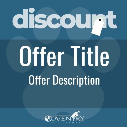 Coventry Pet Resort - Discount Blue