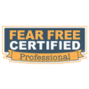 Fear Free Certified Logo - Coventry Pet Resort